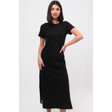 Female dress, size 50, black color-3