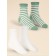 Nosk children, size 20-22, milk, green color, 2 pcs