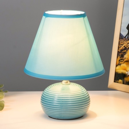 Salento table lamp E14 40W Blue 17x17x23 cm Risalux-1