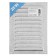 Ventilation grate Zein Lux RM1724C, 170 x 240 mm, with a grid, metal, galvanizing