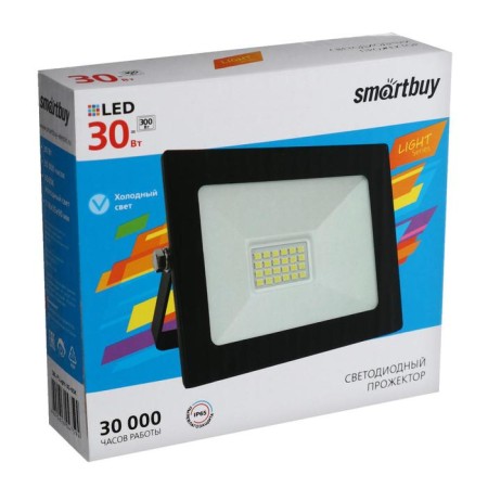 SMARTBUY FL SMD Light, 30 W, 6500 K, 2400 LM, IP65, 118x35x90 mm Parts-7