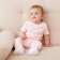 Children's Minaku T-shirt, pink color, height 80-86 cm