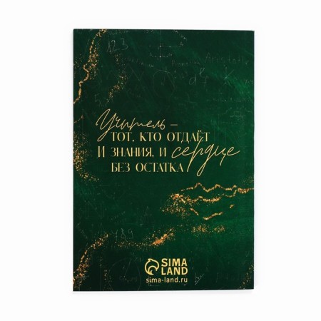 Gift set to the "beloved teacher": A5 diary, 80l, stickers and pen-3