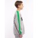 Sweatshirt for a boy, height 176 cm, color gray melange