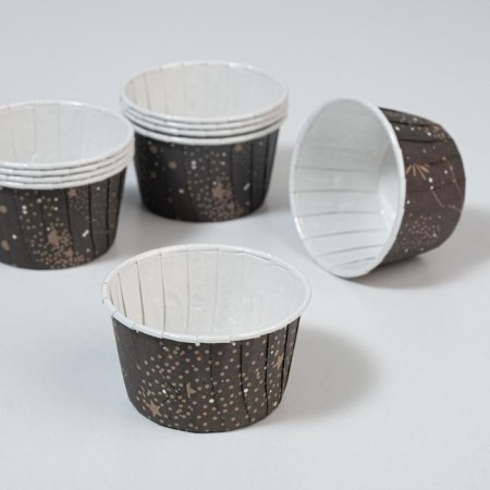Form for baking cupcakes and cupcakes, confectionery packaging, "constellation", 7 x 4 x 5 cm
