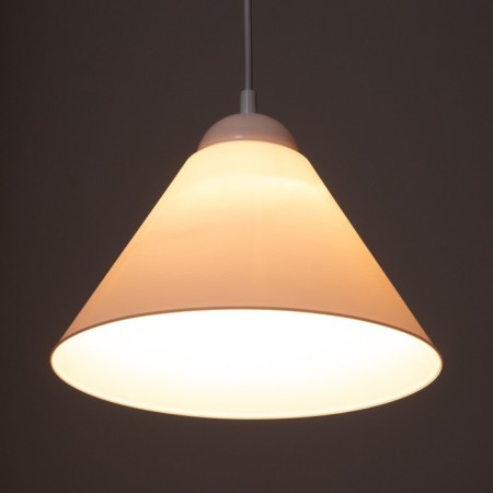 Plaphon "cone" E27 snow-white 25x25x15cm-4