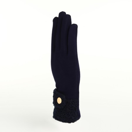 Gloves are female, dimensionless, without insulation, blue color-1