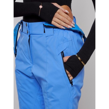Semi -combinezone ski insulated female winter, size 46, blue color-8