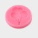 Mold "Balls", silicone, d = 6.5 cm, pink color