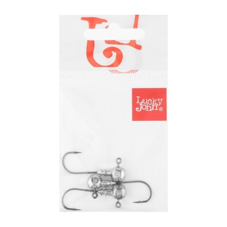 Lucky John Ball, 4 g, hook No. 01, BN color, 3 pcs.-1