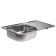 Kitchen car wash Accoona AB4276, mortise, thickness 0.6 mm, 760x420x165 mm, glossy