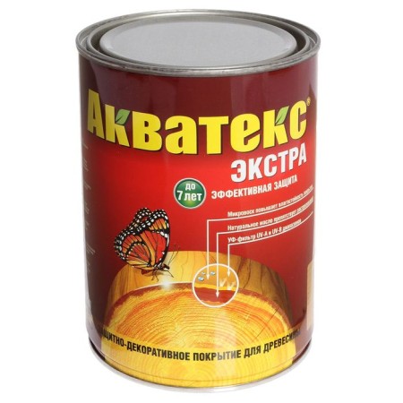 Protective-decorative coating for wood, oak, 0.8 liters