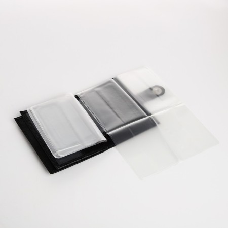 Cover on the magnet, for auto documents and passports, black color-4