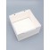 A packet for a cake, with a wide bottom of 30 x 30 x 17.5 cm, white