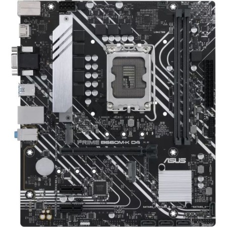 The ASUS Prime B660M-K D4 SOC-1700 Intel B660 2XDDR4 MATX, GBLAN RAID+VGA+HDMI 93719