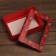 New Year. The box is folding, the lid is, with the “Happy New Year” window 24 x 17 x 8 cm