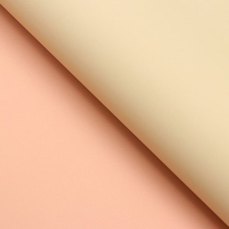 Matte film for flowers double -sided "marshmallows", gently pink, 57 cm x 5 m-3