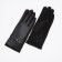 Gloves are female, dimensionless, without insulation, black color