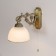Sconces Citilux "Adriana" CL405413, 14.5x20 cm, 1x75W, E27, brown color