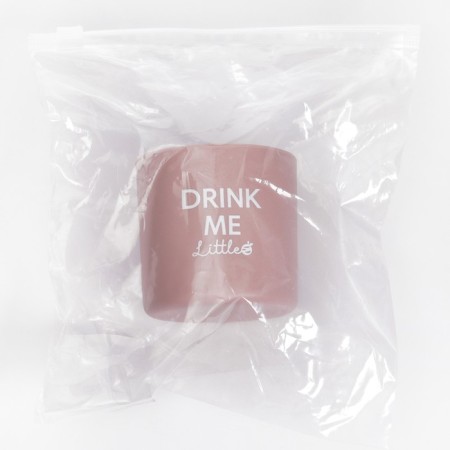 Children's silicone glass 200 ml m & b, 7.1x7.2cm, dusty rose-4
