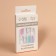 Flowering Nails "Flowerers", 12 pcs, with adhesive plates, ballerina shape, multi -colored