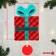 Toy - srypton with a “New Year's gift” teething, gift packaging, crumb I