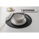 Porcelain salad Magistro Slate, 620 ml, D = 16 cm, white color