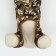 Combiason for dogs, demi -season with a lining, size L (DS 32, OG 48 cm), camouflage