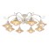 Ceiling chandelier Torri E27 480W