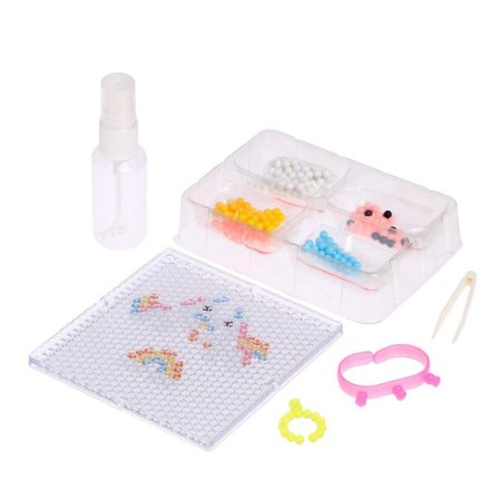 Aquamosaic jewelry, bracelet and ring "Flower", in the bag-1