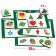 Lotto "New Year" 36 wooden chips + 6 cards + bag