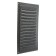 Ventilation grate Zein Lux RM2030SR, 200 x 300 mm, with a grid, metal, silver