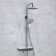 Shower system Wasserkraft A113.067.059.ch Thermo, Tropical Shower, thermostat, Chrome