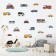 Interior color sticker "City transport" 30x60 cm