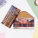 Envenue for money "Real man!" Brown background, 8.3x16.7 cm