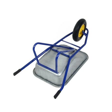 Construction wheelbarrow, single -wheeled: cargo/p 180 kg, volume of 100 liters-3