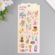 Stickers for creativity plastic 