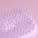 The comb massage, with a lid, 5 × 9 cm, PVC clock, color mix