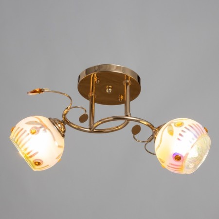 Arden chandelier 2x40W E27 Gold Model: 2600551-1