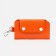 Key on the buttons, length 11 cm, 7 carbines, color orange color