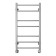 Water towels Larusso "Jazz premium" P7, 400x800 mm, 244 W, lower connection