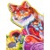 Wooden puzzle "Fox", size l - 24 × 36 cm, 160 parts