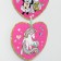 Garland on the eyelets "Happy Birthday!", Length 172 cm, Minnie Mouse