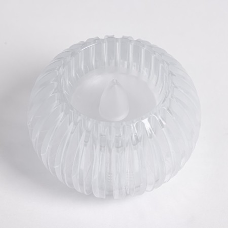 Night "Candle" LED 0.5W from 3XAG10 batteries is transparent 6x6x4 cm Risalux-2