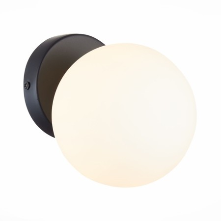 Wall lamp EVOLUCE. Sle220101-01. Arcola. 1x5 W, G9, 4000K, 13x14.5 cm, black color