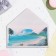 Money envelope "Happy Anniversary!" Beach, 16.5 x 8 cm