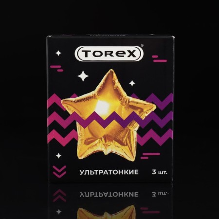 Torex Party condoms, ultra -thin, 3 pcs-1