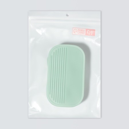 Manicure set, 8 items, in a plastic case, green color-7