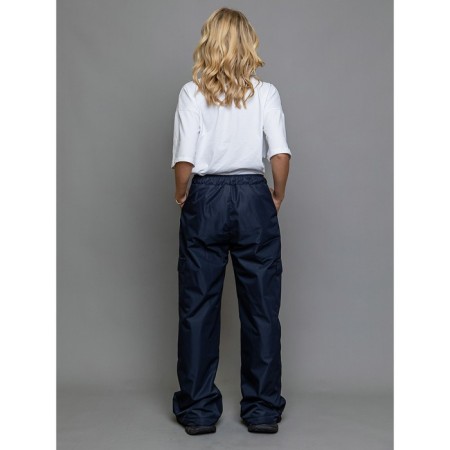 Heater trousers, height 176 cm, black and blue color-2