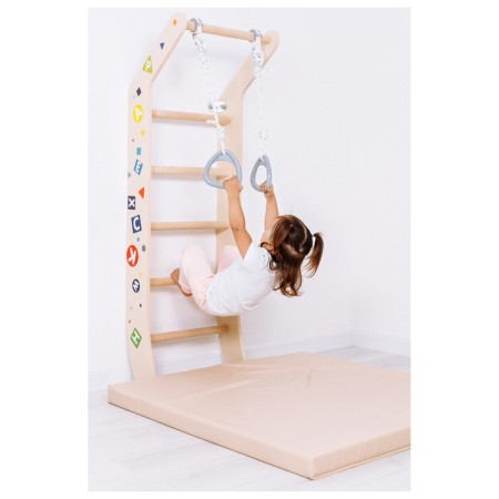 Children's sports complex ECO 3 Luna, cream color-4